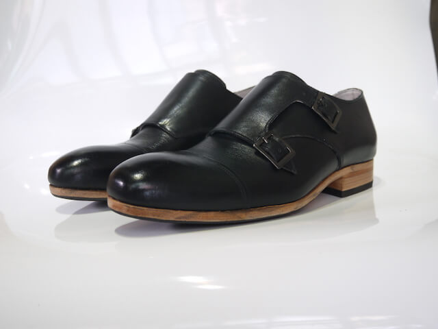 “平飾雙孟克紳士男鞋”