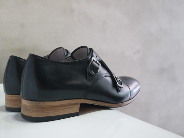 “平飾雙孟克紳士男鞋”