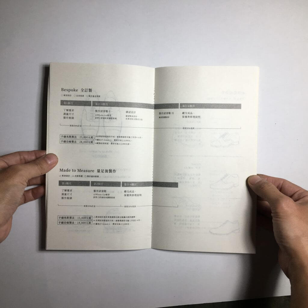 “台北手工訂製鞋”