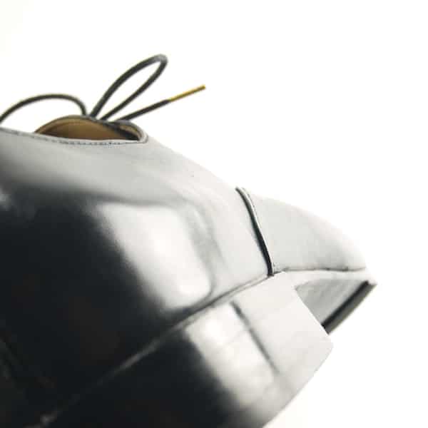 黑色羊皮舒適牛津紳士鞋