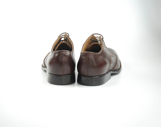 ywc訂製雕花德比鞋