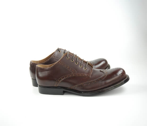 ywc訂製雕花德比鞋