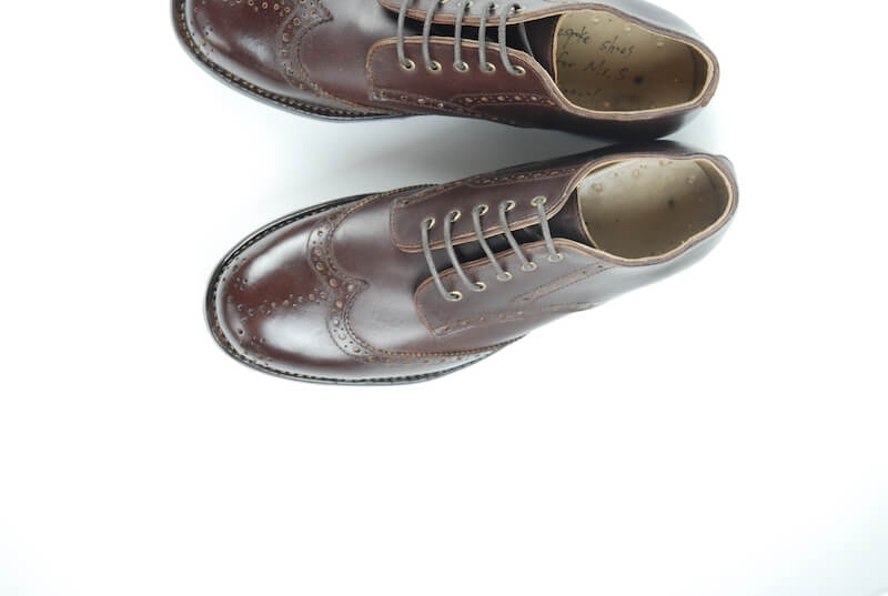 ywc訂製雕花德比鞋